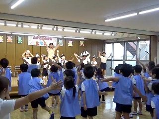 園児さん向けの出し物を頼める幼稚園イベント企画提案サービスの利用例